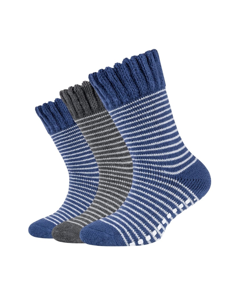 Camano-Kinder-Socken-cozy-Anti-Rutsch-blau