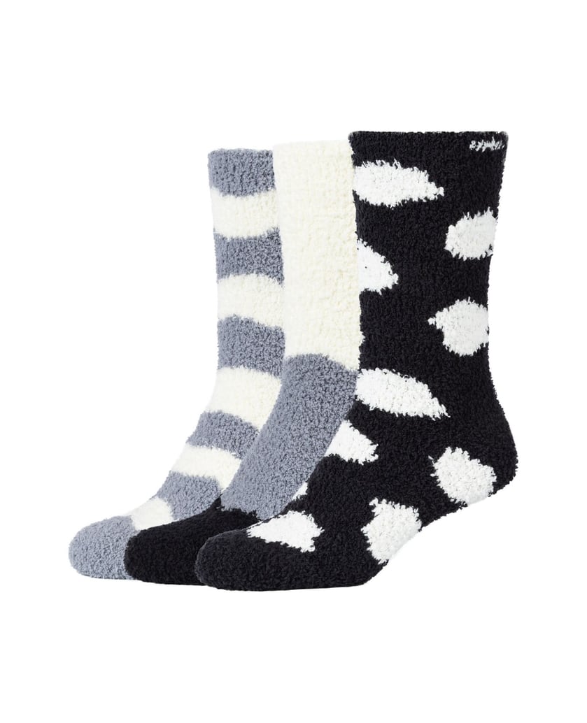 Camano-Kuschelsocken-cosy-patterned-with-gift-box-schwarz
