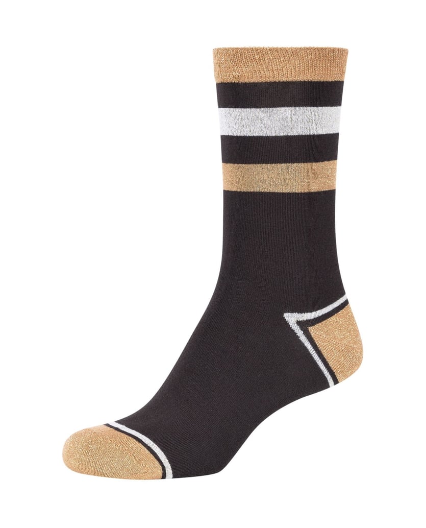 Camano-Socken-silky-touch-lurex-leopard-schwarz