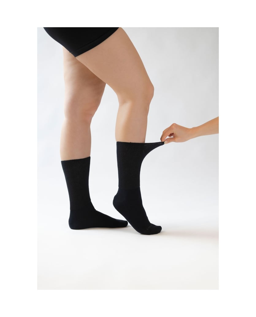 Camano-Diabetikersocken-schwarz