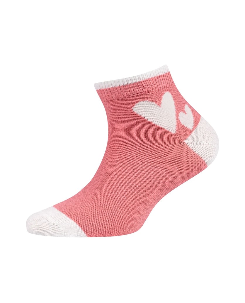 Camano-Kurzsocken-weiss-kombiniert