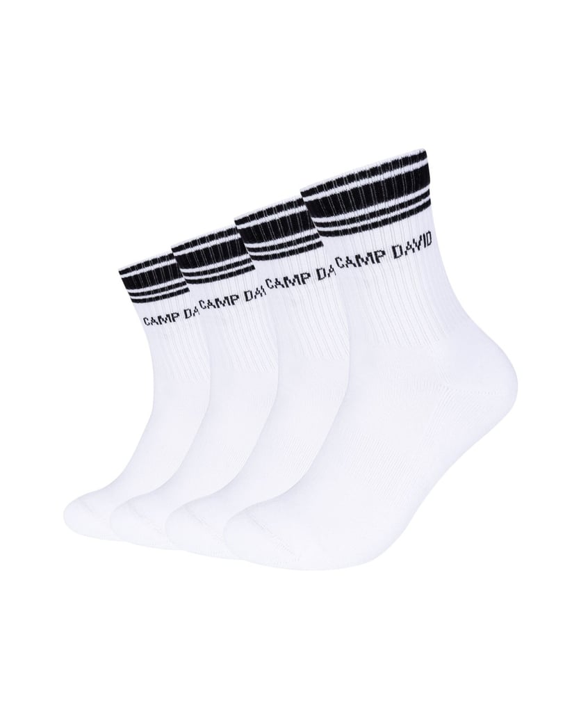 Camp-David-Tennissocken-Short-weiss