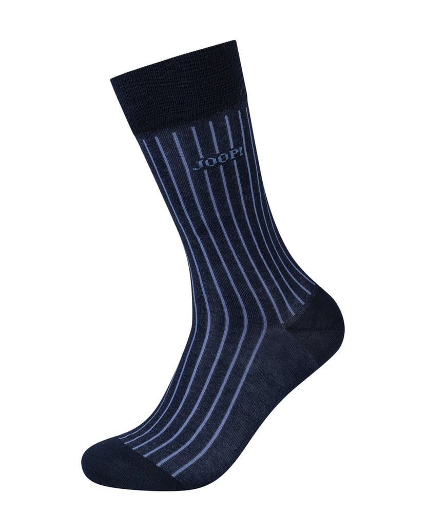 Joop-Socken-essentials-merc-cotton-stripe-schwarz