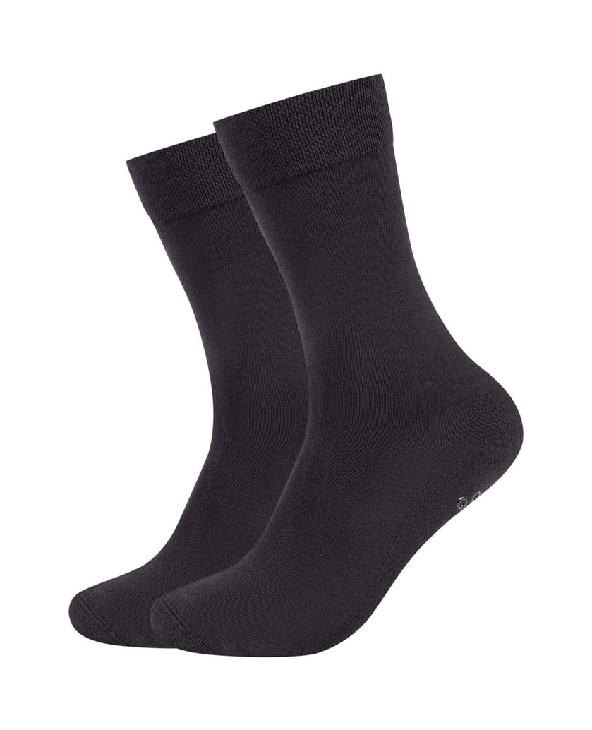 Camano-Socken-comfort-cotton-Stopper-schwarz