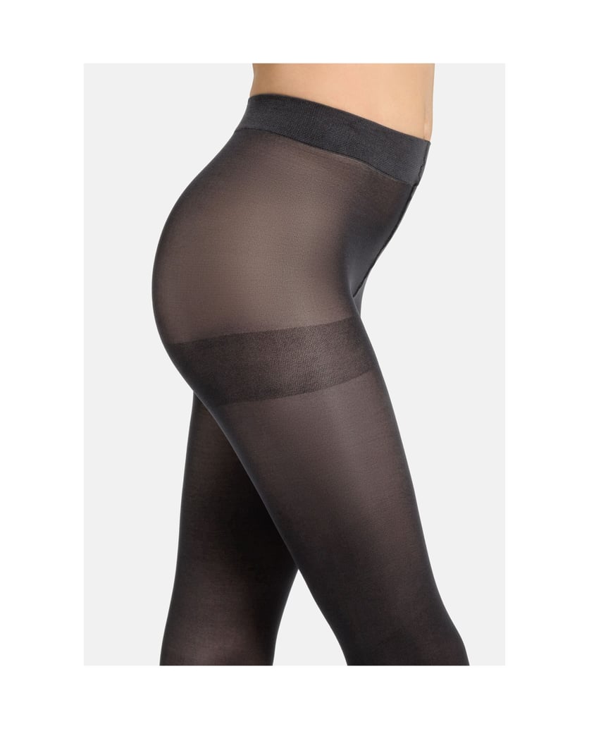 Camano-Strumpfhose-60-DEN-Halb-Blickdicht-Ringelfrei-Warm-Premium-Druckfrei-Bequem-Kombinierbar-Verstärkter-Fuss-blau