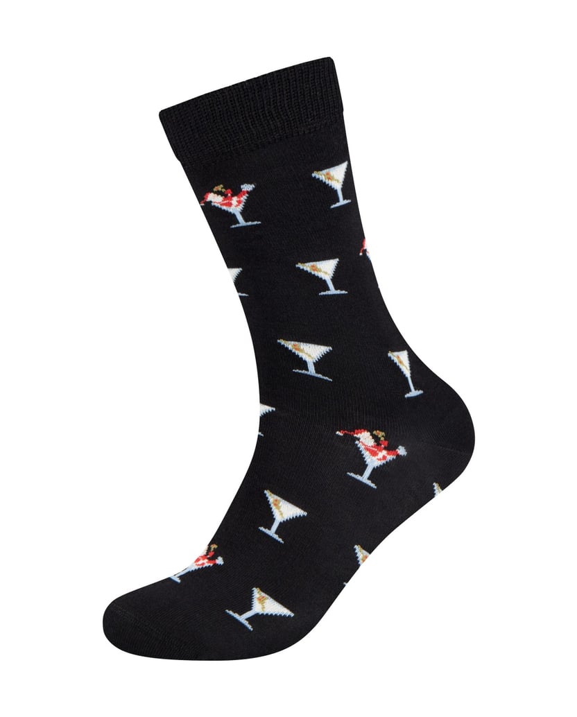 Fun-Socks-Socken-Christmas-in-Box-schwarz