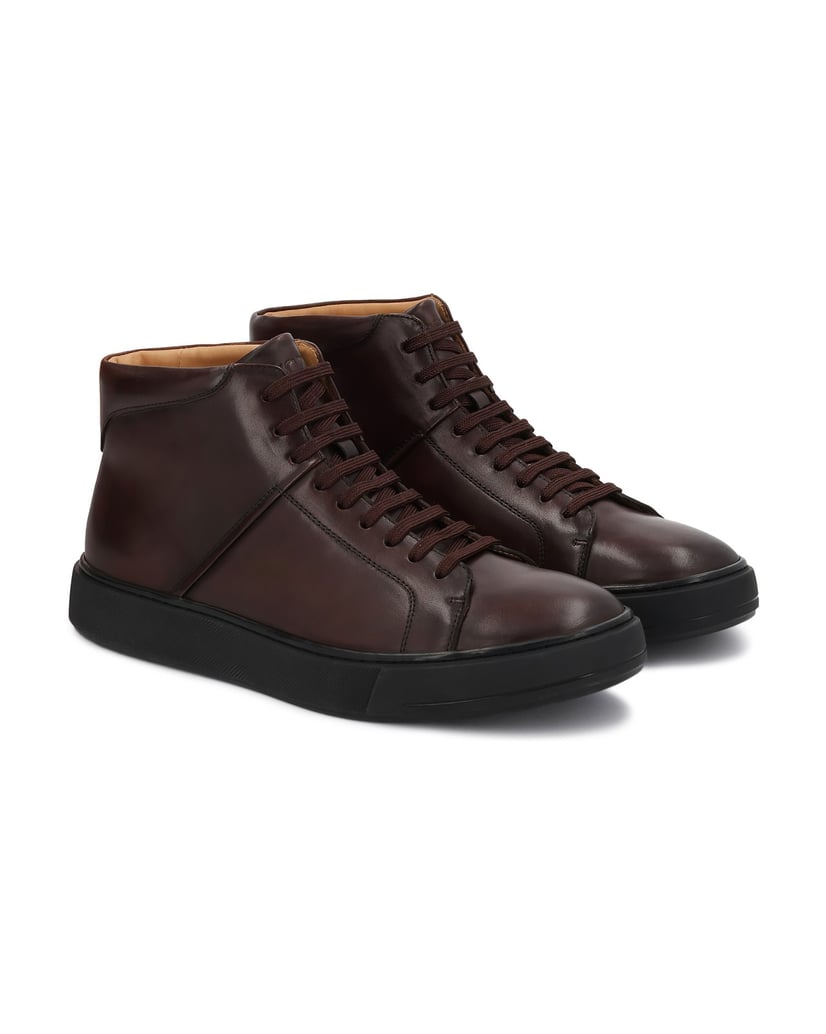 Kazar-Brown-sneakers-with-high-upper-hnědá