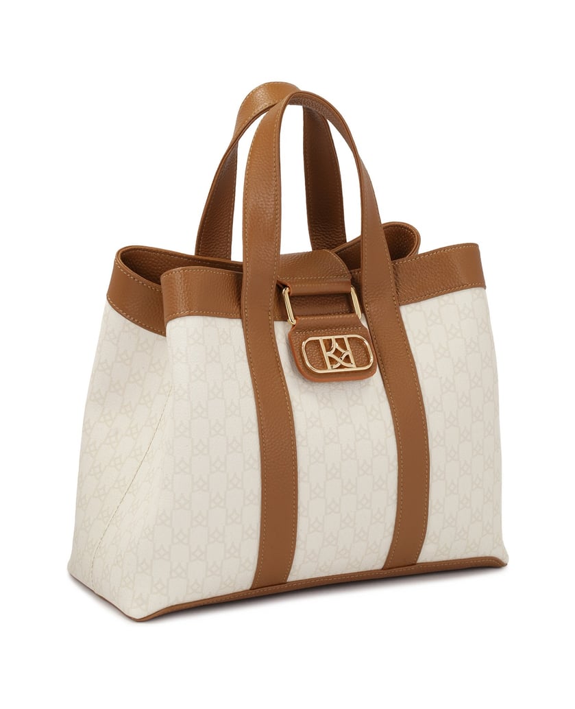Kazar-Two-color-handbag-with-hand-grips-biela