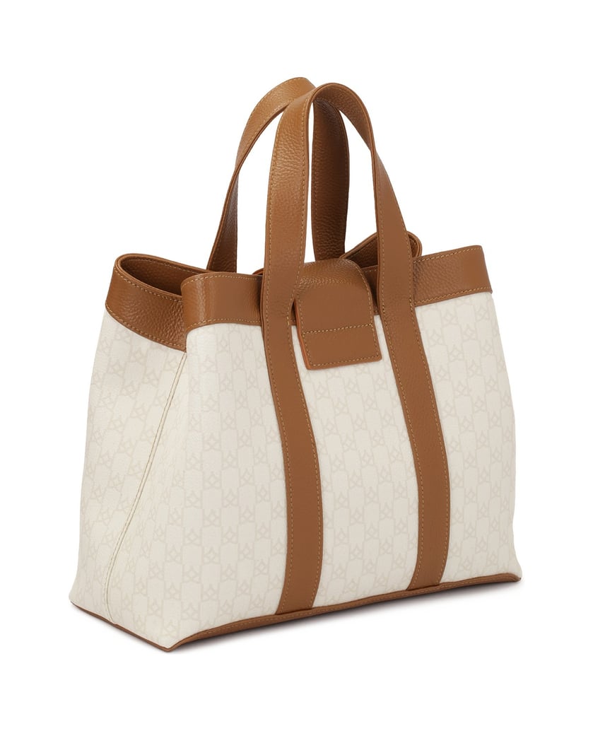 Kazar-Two-color-handbag-with-hand-grips-biela