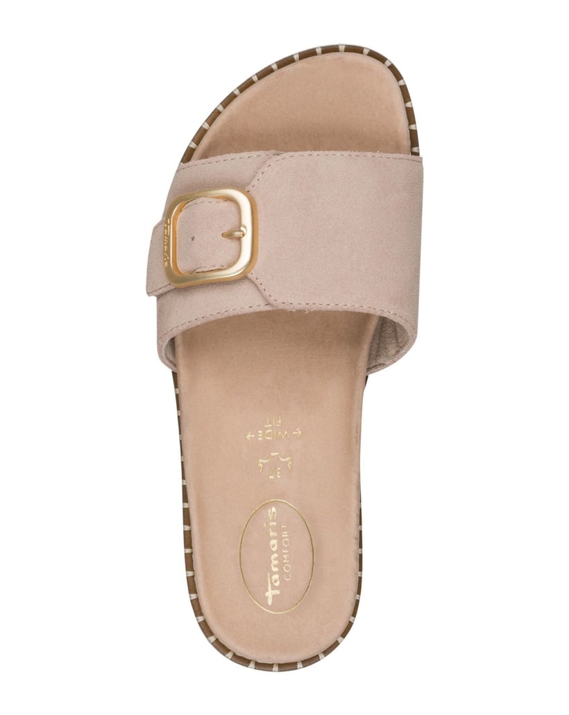 TAMARIS-šľapky-khaki