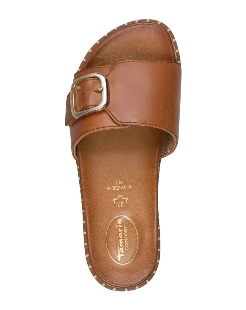 TAMARIS-šľapky-khaki