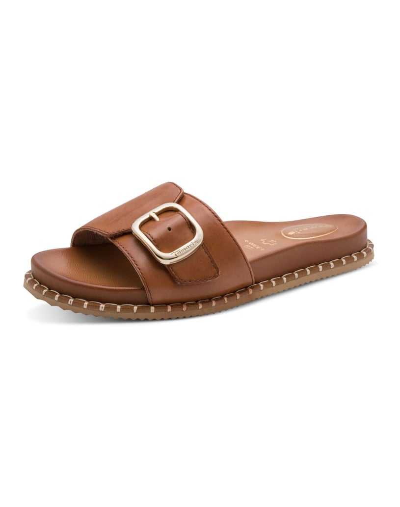 TAMARIS-šľapky-khaki