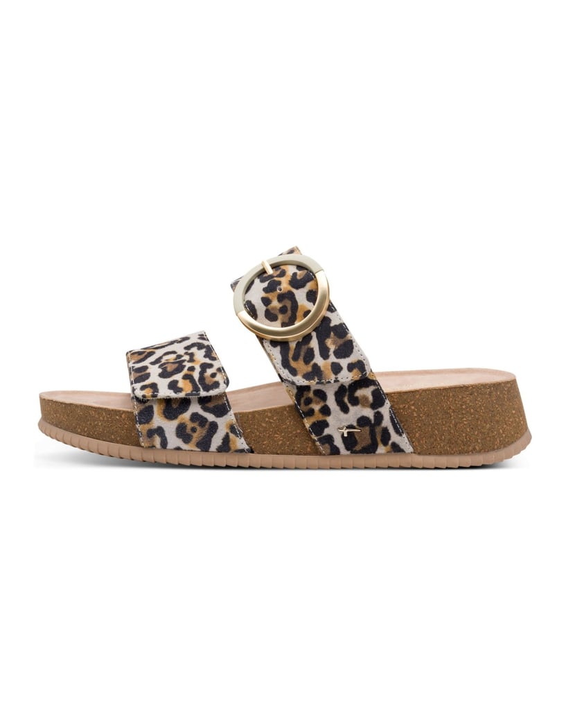 TAMARIS-šľapky-khaki