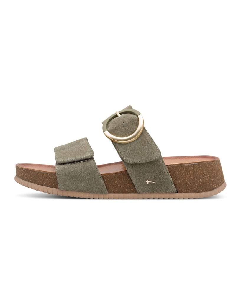TAMARIS-šľapky-khaki