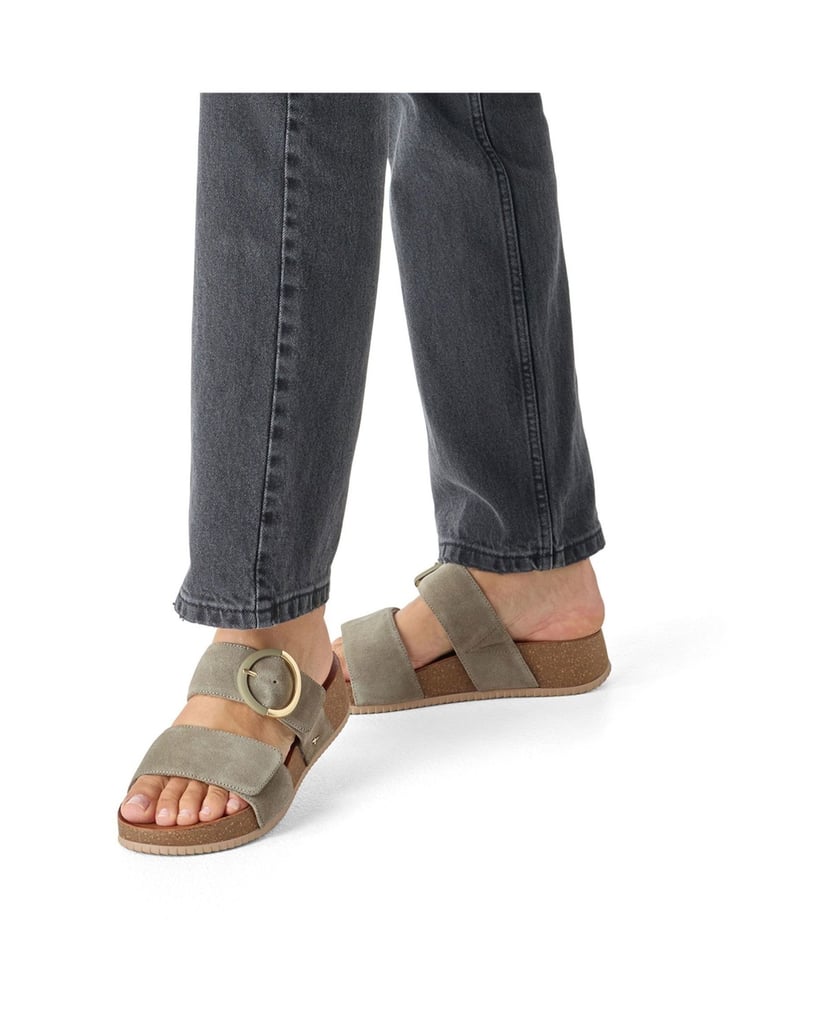 TAMARIS-šľapky-khaki
