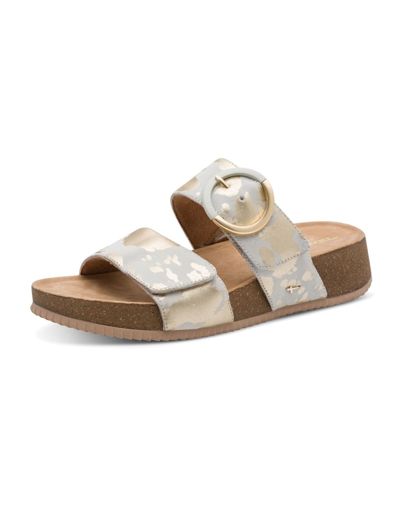 TAMARIS-šľapky-khaki