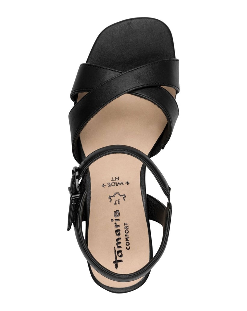 TAMARIS-sandále-bezfarbená