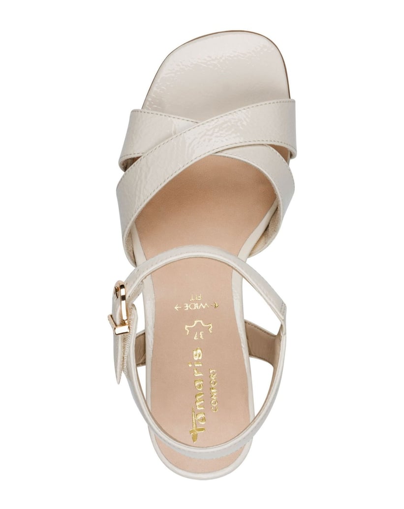 TAMARIS-sandále-bezfarbená