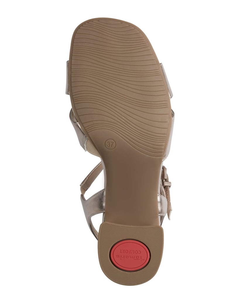 TAMARIS-sandále-bezfarbená