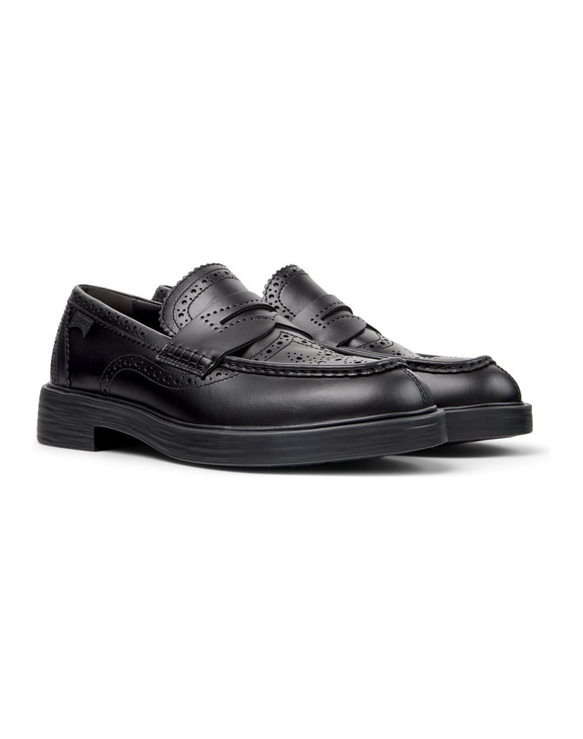Camper-Mokassins-Dean-Twins-schwarz