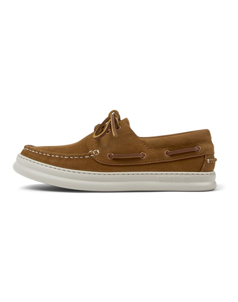 Camper-Schnürschuhe-Runner-Four-mittelbraun