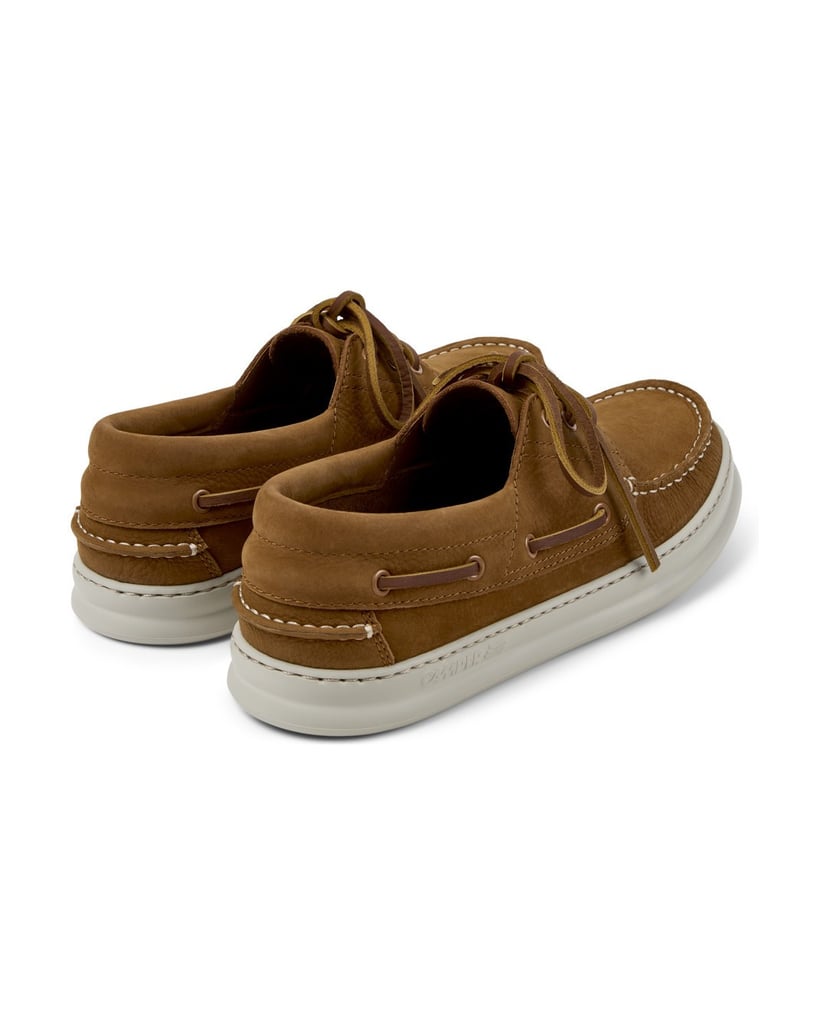 Camper-Schnürschuhe-Runner-Four-mittelbraun