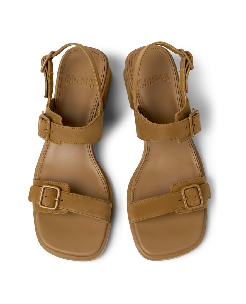 Camper-Sandalen-Kora-mittelbraun