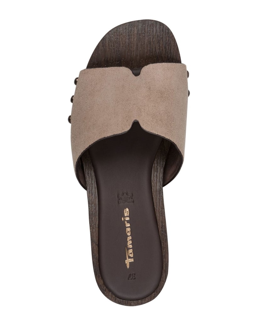 TAMARIS-Pantoffel-cognac