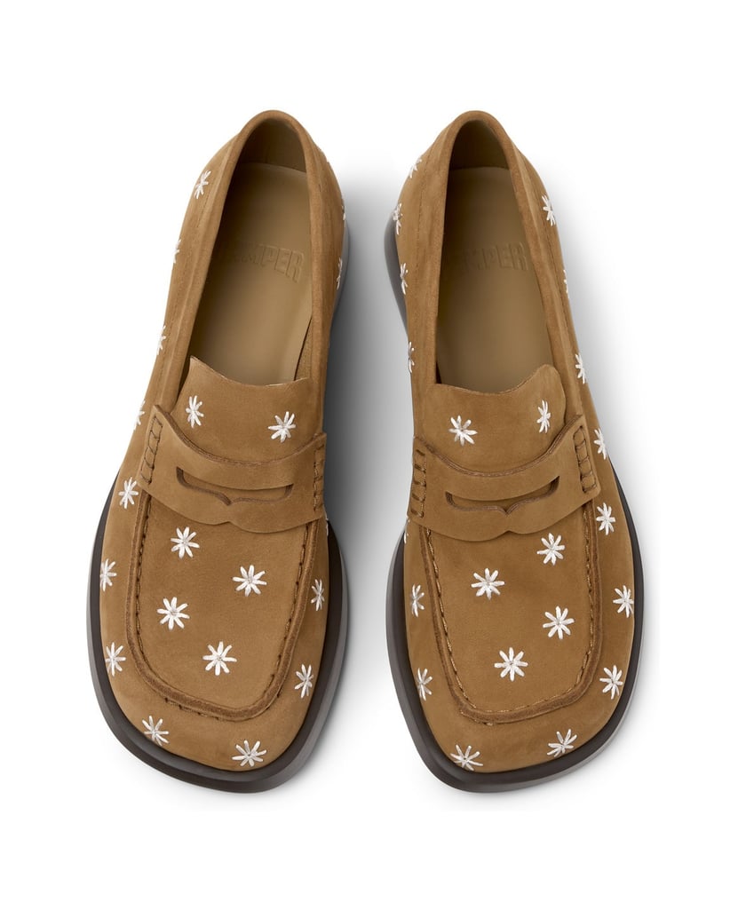 Camper-Mokassins-Donna-mittelbraun
