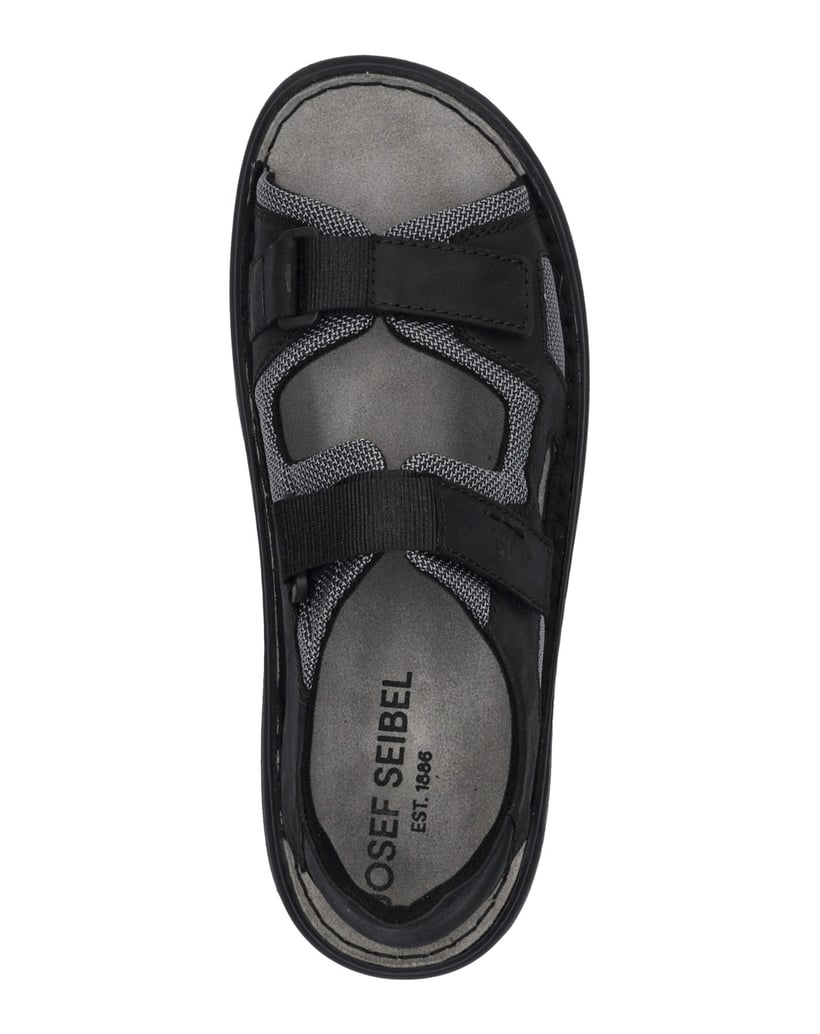 JOSEF-SEIBEL-JOSEF-SEIBEL-Max-61-|-Sandale-für-Herren-|-Schwarz-schwarz