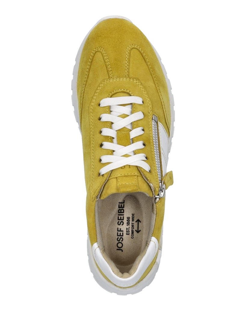 JOSEF-SEIBEL-Damen-Sneaker-Gabby-01,-gelb-kombi