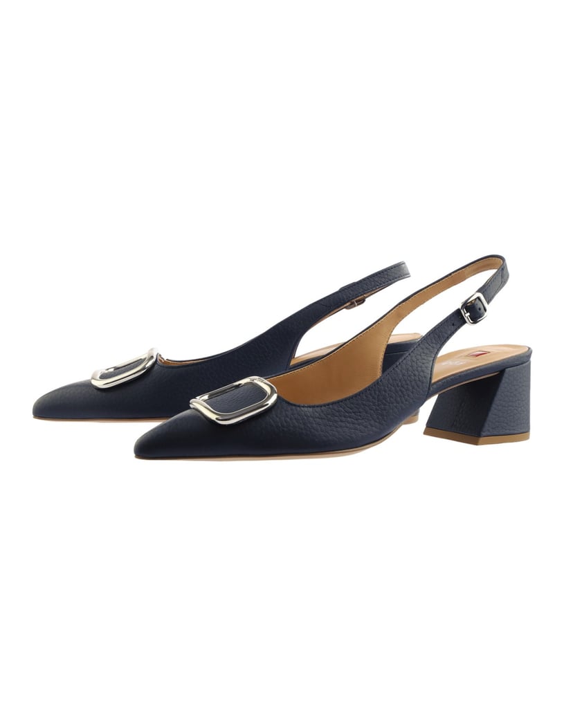 Högl-Slingpumps-dunkelblau