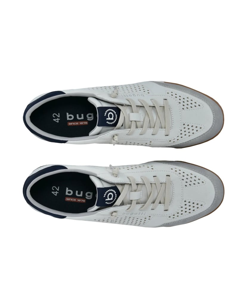 BUGATTI-Sneaker-weiss