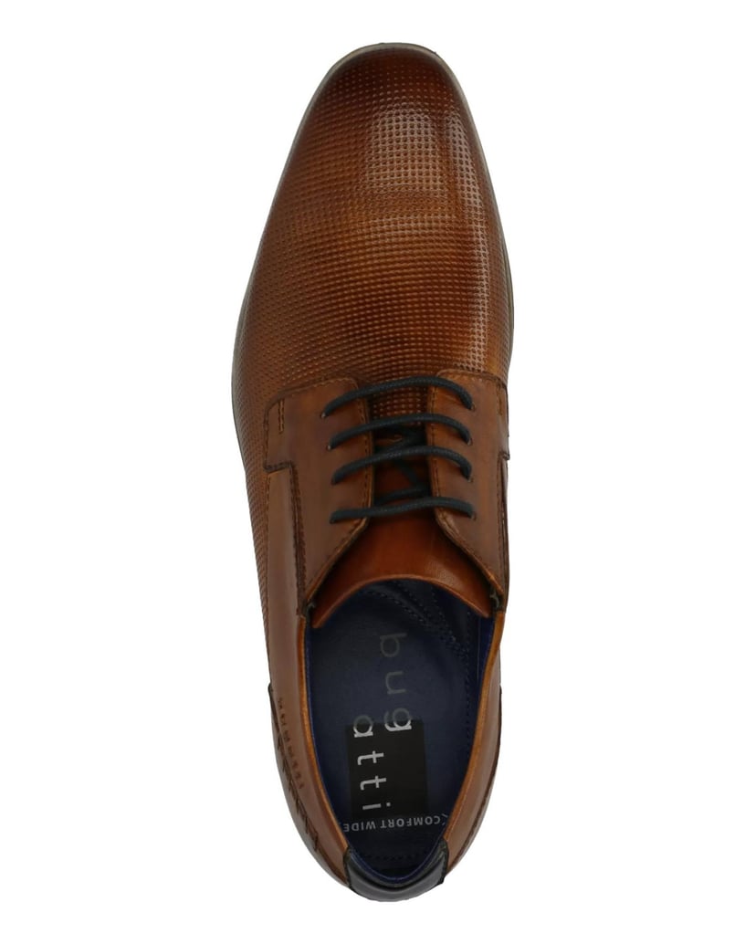 BUGATTI-Business-Schnürer-cognac