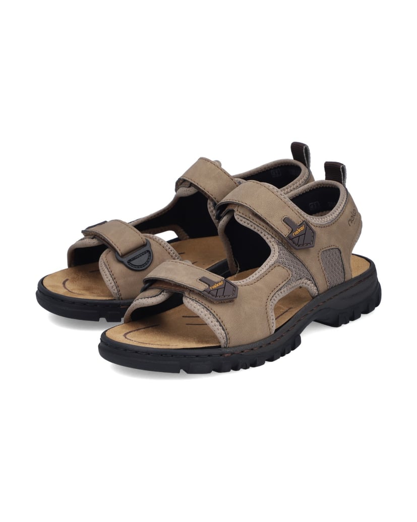 Rieker-Trekkingsandalen-25055-beige