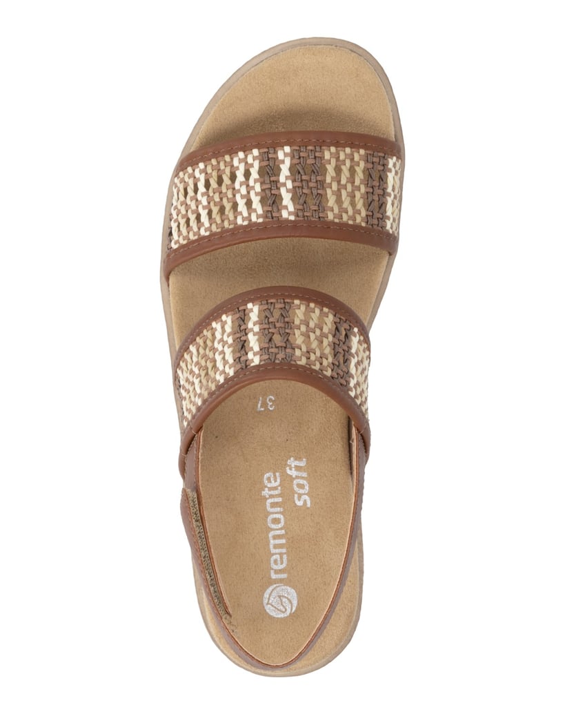Remonte-Riemchensandalen-D0Q65-braun