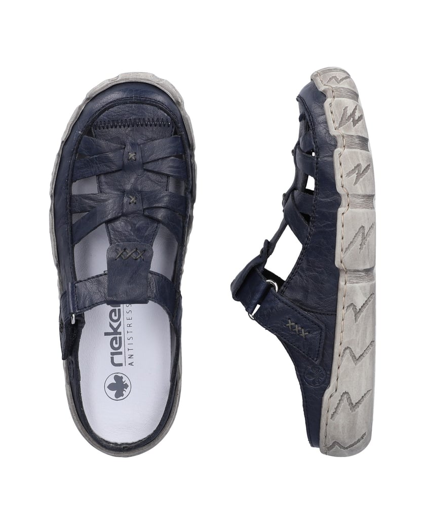 Rieker-Clogs-L0396-blau