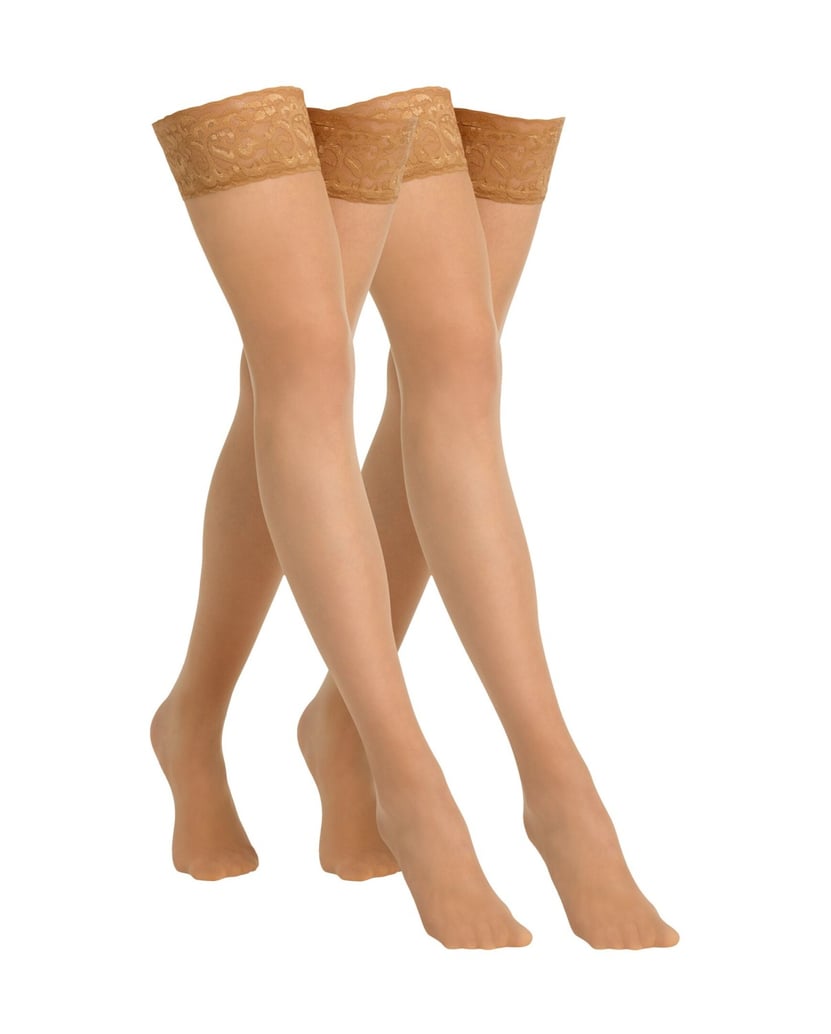Camano-Halterlose-Strümpfe-beige