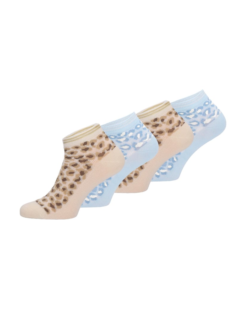 TAMARIS-Sneakersocken-comfort-leo-blau