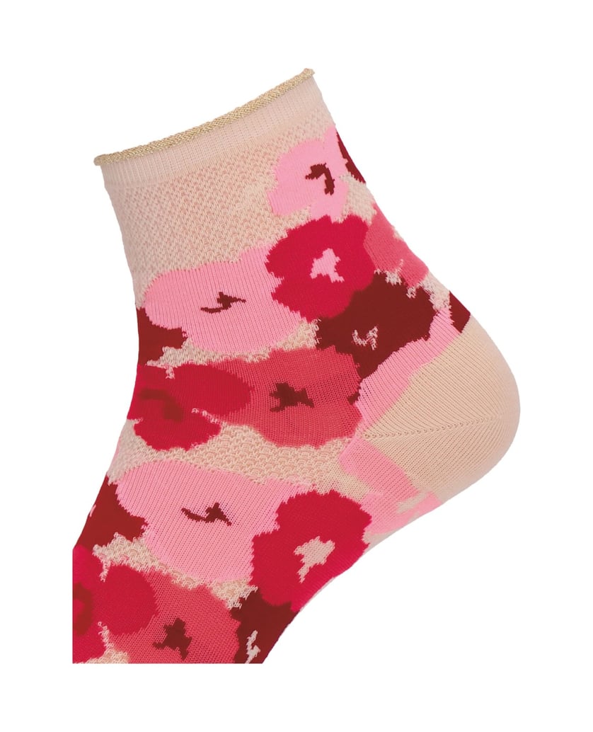TAMARIS-Socken-comfort-transparent-rot