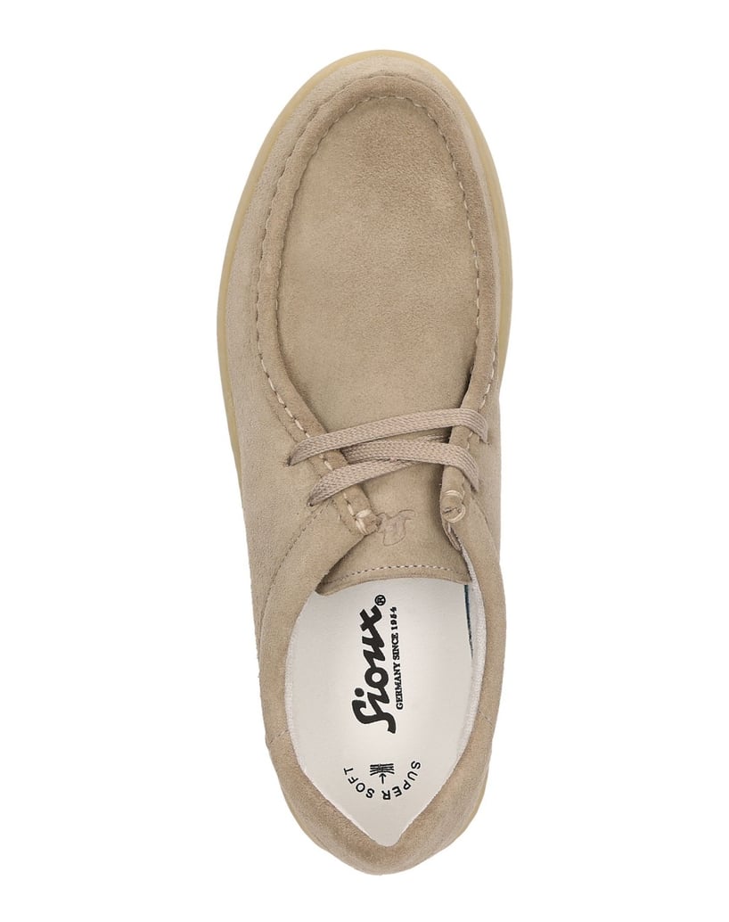 Sioux-Schnürschuh-Tedrino-701-beige