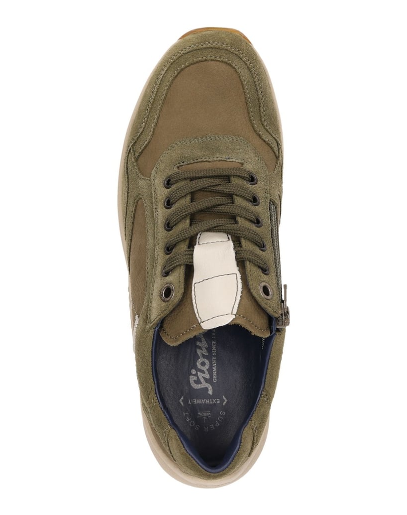 Sioux-Sneaker-Turibio-713-J-dunkelgrün