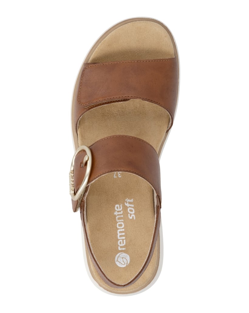 Remonte-Riemchensandalen-D2K50-braun