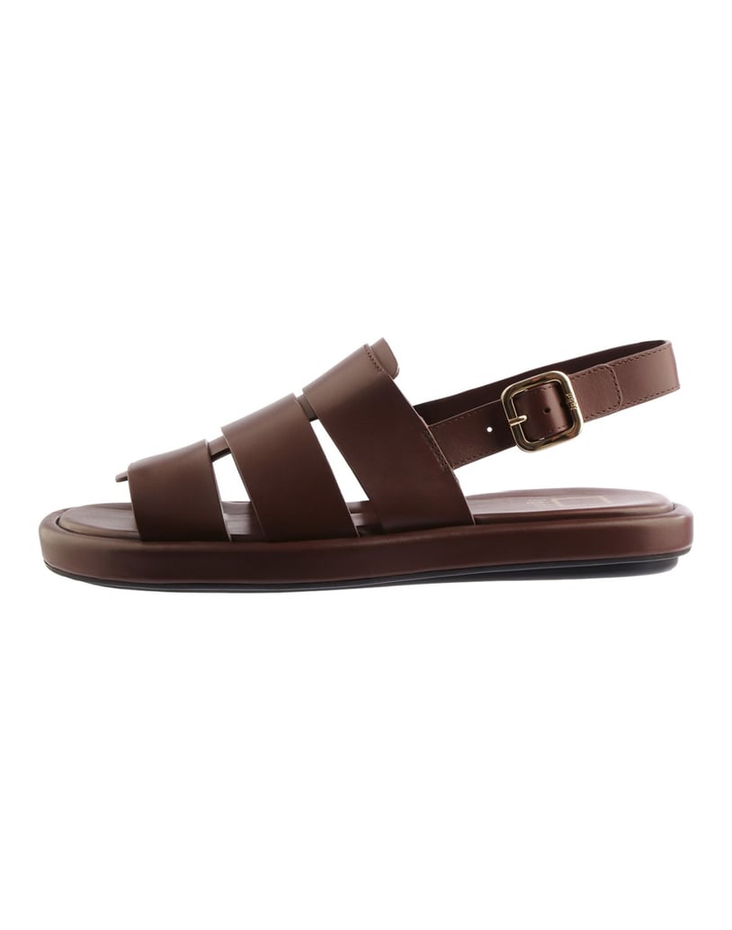 Högl-Pantoletten-TERI-dunkelbraun