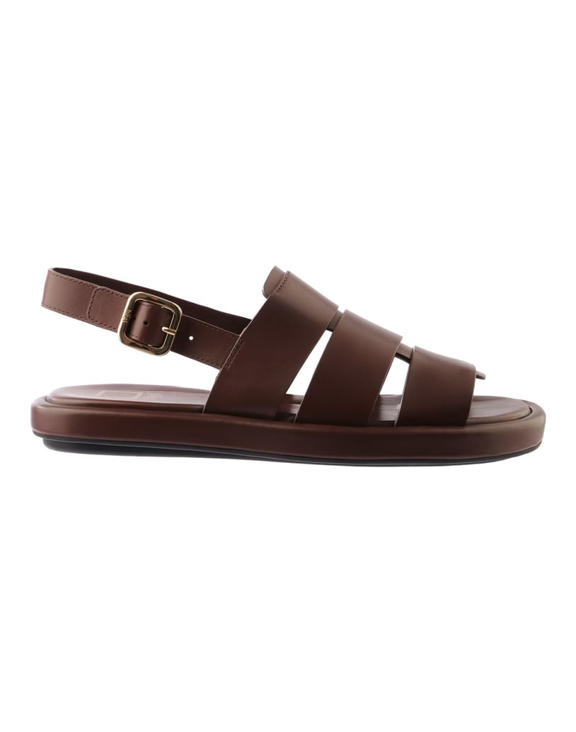 Högl-Pantoletten-TERI-dunkelbraun