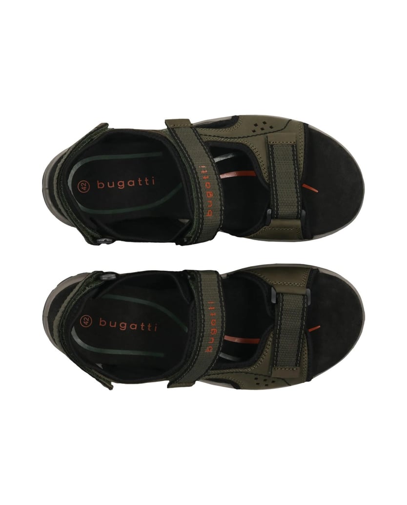 BUGATTI-Sandale-grün