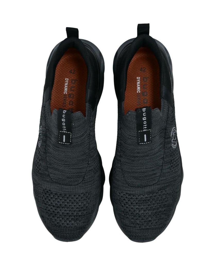 BUGATTI-Slip-on-schwarz