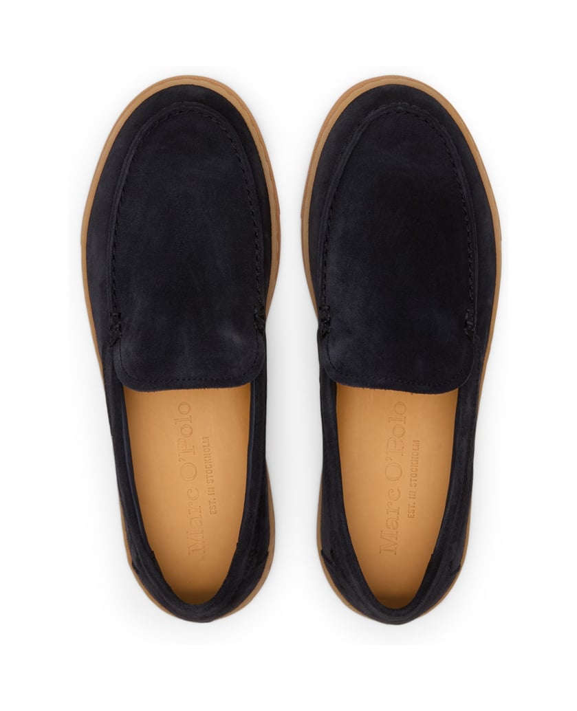 Marc-O´Polo-Slipper-Model-Karo-dunkelblau