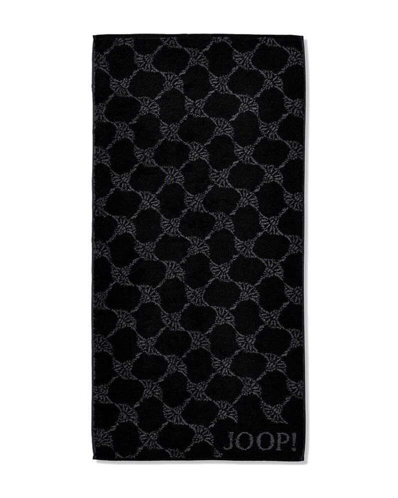 Joop-Unisex-Handtuch-1er-Pack-Classic-Cornflower-schwarz
