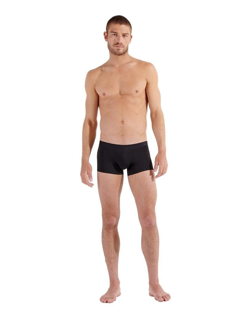 HOM-Herren-Boxershort-1er-Pack-Comfort-Boxer-Briefs-Modal-Clean-Cut-schwarz